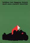 <b>9 | A-/B+ | Dick Bruna (1927-) - lekker lui liggen lezen met een zwart beertje | € 250 - 450</b>