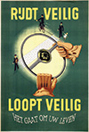 <h1>Bastiaan K. van Bekum (1913-1996)</h1>Rijdt Veilig Loopt Veilig<br /><b>520 | A- | Bastiaan K. van Bekum (1913-1996) - Rijdt Veilig Loopt Veilig | € 100 - 200</b>