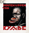 <h1>Jan Kotting (1909-1984)</h1>De Houten Lippen van Kya-Be<br /><b>746 | A- | Jan Kotting (1909-1984) - De Houten Lippen van Kya-Be | € 220 - 500</b>