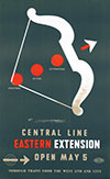 <h1> Zéró (ps. Hans Schleger 1899-1976)</h1>Central Line Western Extension (London Underground)<br /><b>465 | B+/A- |  Zéró (ps. Hans Schleger 1899-1976) - Central Line Western Extension (London Underground) | € 280 - 500</b>