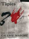 <h1>Antonie Tàpies (1923-)</h1>Galerie Maeght Tàpies<br /><b>72 | A- | Antonie Tàpies (1923-) - Galerie Maeght Tàpies | &euro; 100 - 200</b>