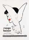 <h1>René(ps. Renato de Zavagli) Gruau (1909-2004)</h1>le rouge baiser<br /><b>86 | A-/B+ | René(ps. Renato de Zavagli) Gruau (1909-2004) - le rouge baiser | € 220 - 450</b>