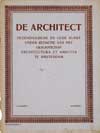 <h1>Georg Rueter (1875-1966)</h1>De Architect<br /><b>138 | B | Georg Rueter (1875-1966) - De Architect | € 100 - 350</b>