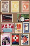 <h1> Various artists </h1>Poster stamps in album<br /><b>109 | B (album B+/ |  Various artists  - Poster stamps in album | € 150 - 350</b>