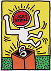 <h1>Keith Haring (1958-1990)</h1>Lucky Strike it's toasted<br /><b>642 | A | Keith Haring (1958-1990) - Lucky Strike it's toasted | € 320 - 600</b>