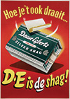 <h1>François ten Have (1917-2002)</h1>Douwe Egberts Virginia Zilver-shag DE is de shag! (kite)<br /><b>940 | B+ | François ten Have (1917-2002) - Douwe Egberts Virginia Zilver-shag DE is de shag! (kite) | € 100 - 200</b>