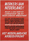 <h1> Advertising Agency Gerbo </h1>Het Nederlandsche Arbeidsfront roept! Sluit U aan!<br /><b>1013 | B+ |  Advertising Agency Gerbo  - Het Nederlandsche Arbeidsfront roept! Sluit U aan! | € 100 - 200</b>