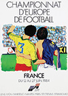 <h1>Raymond Savignac (1907-2002)</h1>Euro 84 Finale (European Football Championship in France)<br /><b>665 | A/A- | Raymond Savignac (1907-2002) - Euro 84 Finale (European Football Championship in France) | € 450 - 900</b>