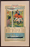 <h1>Bernard van Vlymen (1895?-)</h1>Olympic Calendar 1928 Holland America Line<br /><b>345 | A-/B+ | Bernard van Vlymen (1895?-) - Olympic Calendar 1928 Holland America Line | € 450 - 1000</b>
