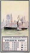 <h1>Louis Royon (1882-1968)</h1>Compagnie Maritime Belge Lloyd Royal, Calendar 1930<br /><b>57 | A- | Louis Royon (1882-1968) - Compagnie Maritime Belge Lloyd Royal, Calendar 1930 | € 850 - 1250</b>