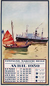 <h1>Louis Royon (1882-1968)</h1>Compagnie Maritime Belge Lloyd Royal, Calendar 1930<br /><b>57 | A- | Louis Royon (1882-1968) - Compagnie Maritime Belge Lloyd Royal, Calendar 1930 | € 850 - 1250</b>