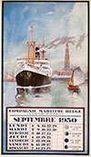 <h1>Louis Royon (1882-1968)</h1>Compagnie Maritime Belge Lloyd Royal, Calendar 1930<br /><b>57 | A- | Louis Royon (1882-1968) - Compagnie Maritime Belge Lloyd Royal, Calendar 1930 | € 850 - 1250</b>