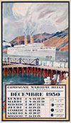 <h1>Louis Royon (1882-1968)</h1>Compagnie Maritime Belge Lloyd Royal, Calendar 1930<br /><b>57 | A- | Louis Royon (1882-1968) - Compagnie Maritime Belge Lloyd Royal, Calendar 1930 | € 850 - 1250</b>