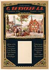 <h1>Henri Cassiers (1858-1944)</h1>Etablissements O. de Rycker S.A.<br /><b>130 | A-/B+ | Henri Cassiers (1858-1944) - Etablissements O. de Rycker S.A. | € 100 - 220</b>