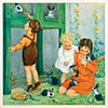 <h1>Berhardina Midderigh-Bokhorst (1880-1972)</h1>Without text (children with animals)<br /><b>131 | A-/B+ | Berhardina Midderigh-Bokhorst (1880-1972) - Without text (children with animals) | € 90 - 180</b>