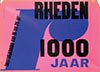 <h1>Paul Schuitema (1897-1973)</h1>Rheden 1000 jaar<br /><b>304 | B/B+ | Paul Schuitema (1897-1973) - Rheden 1000 jaar | € 280 - 600</b>