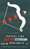 <h1> Zéró (ps. Hans Schleger 1899-1976)</h1>Central Line Western Extension (London Underground)<br /><b>465 | B+/A- |  Zéró (ps. Hans Schleger 1899-1976) - Central Line Western Extension (London Underground) | &euro; 280 - 500</b>