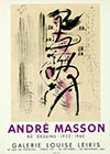 <h1>André Masson (1896-1987)</h1>Galerie Louise Leiris Paris André Masson<br /><b>91 | A- | André Masson (1896-1987) - Galerie Louise Leiris Paris André Masson | € 100 - 140</b>