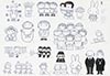 <h1>Dick Bruna (1927-2017)</h1>A collection of 39 proof sheets for Bruna Designs<br /><b>106 | B+ | Dick Bruna (1927-2017) - A collection of 39 proof sheets for Bruna Designs | &euro; 100 - 200</b>
