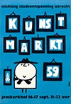 <h1>Dick Bruna (1927-2017)</h1>Kunstmarkt Utrecht janskerkhof<br /><b>61 | A- | Dick Bruna (1927-2017) - Kunstmarkt Utrecht janskerkhof | &euro; 120 - 200</b>