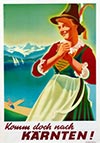 <h1>Heinrich Ebner (1911-1998)</h1>Komm doch nach Kärnten! (Carinthia)<br /><b>506 | A-/B+ | Heinrich Ebner (1911-1998) - Komm doch nach Kärnten! (Carinthia) | &euro; 50 - 100</b>