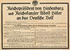 <h1> Anonymous </h1>A collection of 6 mostly text-based German war posters<br /><b>859 | B/B+ |  Anonymous  - A collection of 6 mostly text-based German war posters | &euro; 120 - 200</b>